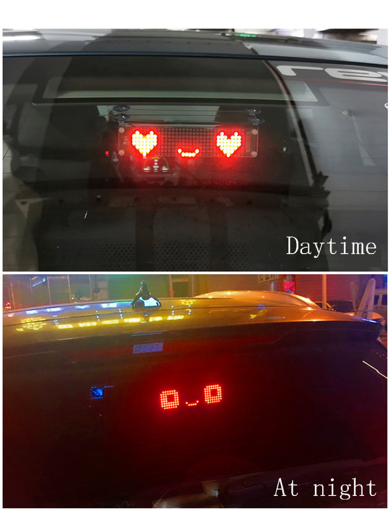 Rear Window LED Display Screen